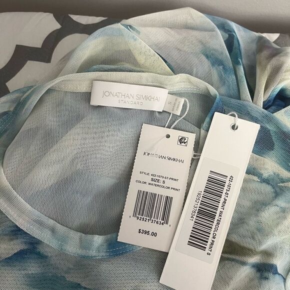 Jonathan Simkhai NICA MESH MINI DRESS NWT Size S - Picture 10 of 12